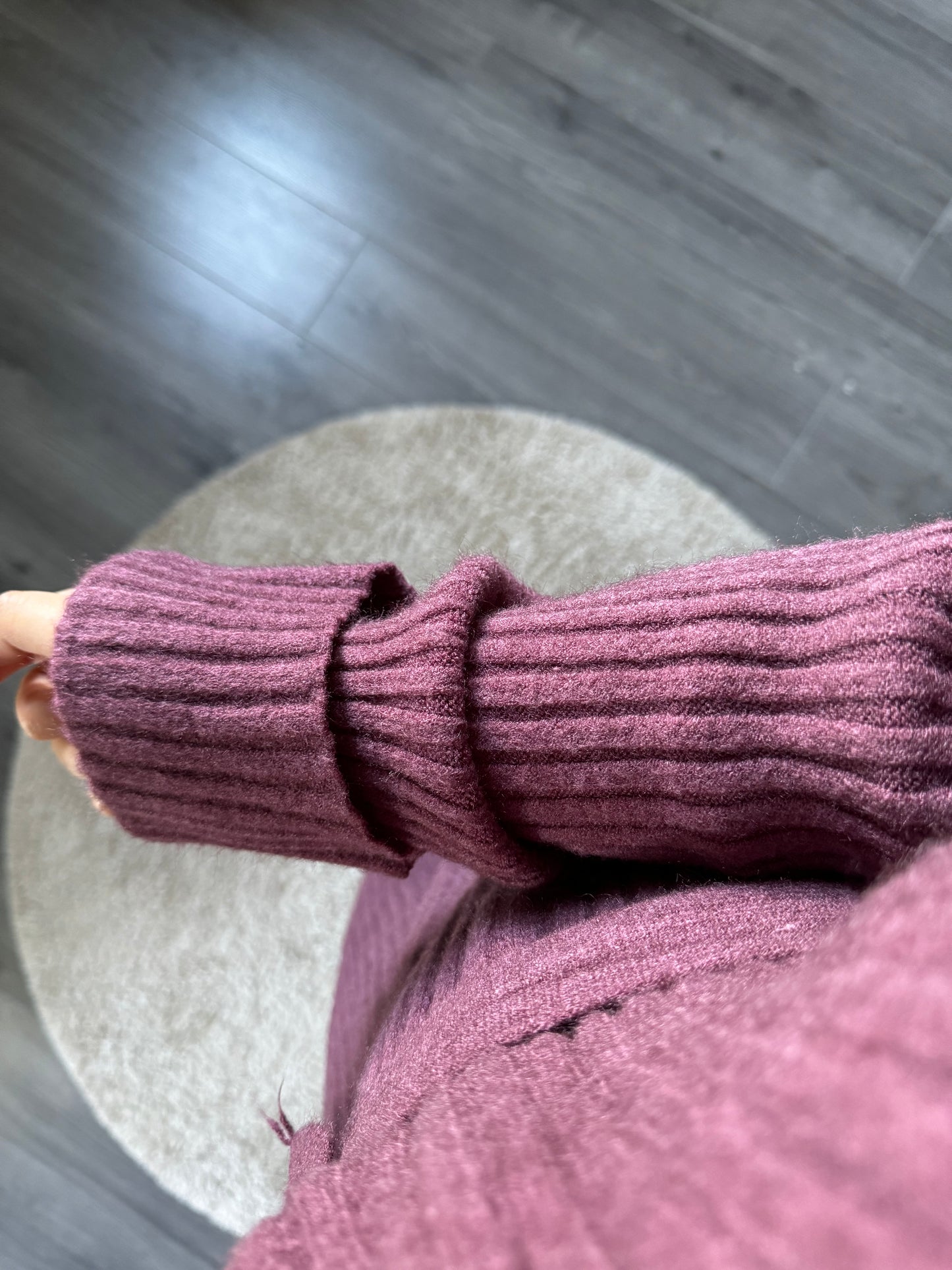 Gilet portefeuille - Prune