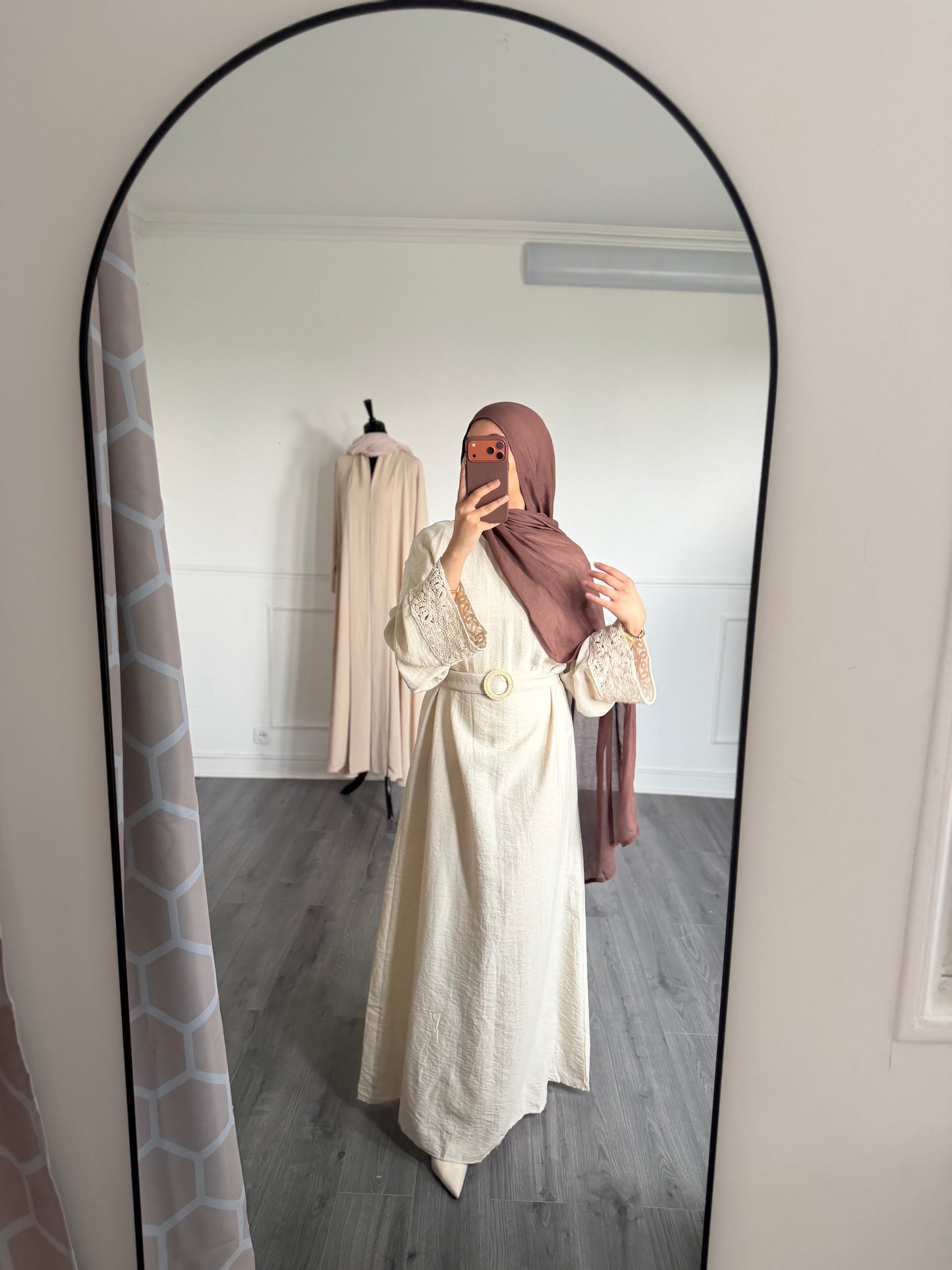 Robe beige