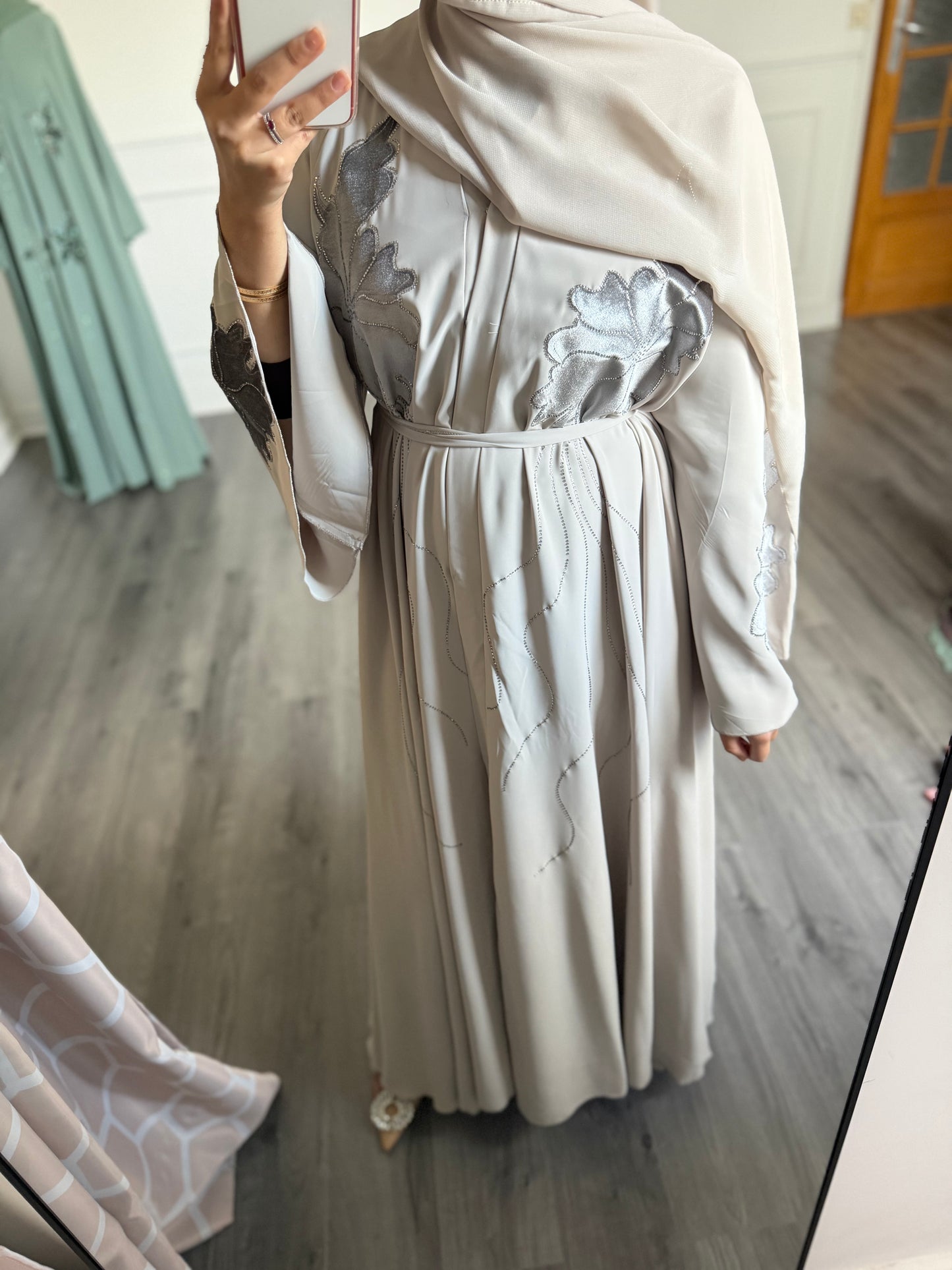 Abaya Fiza - Beige