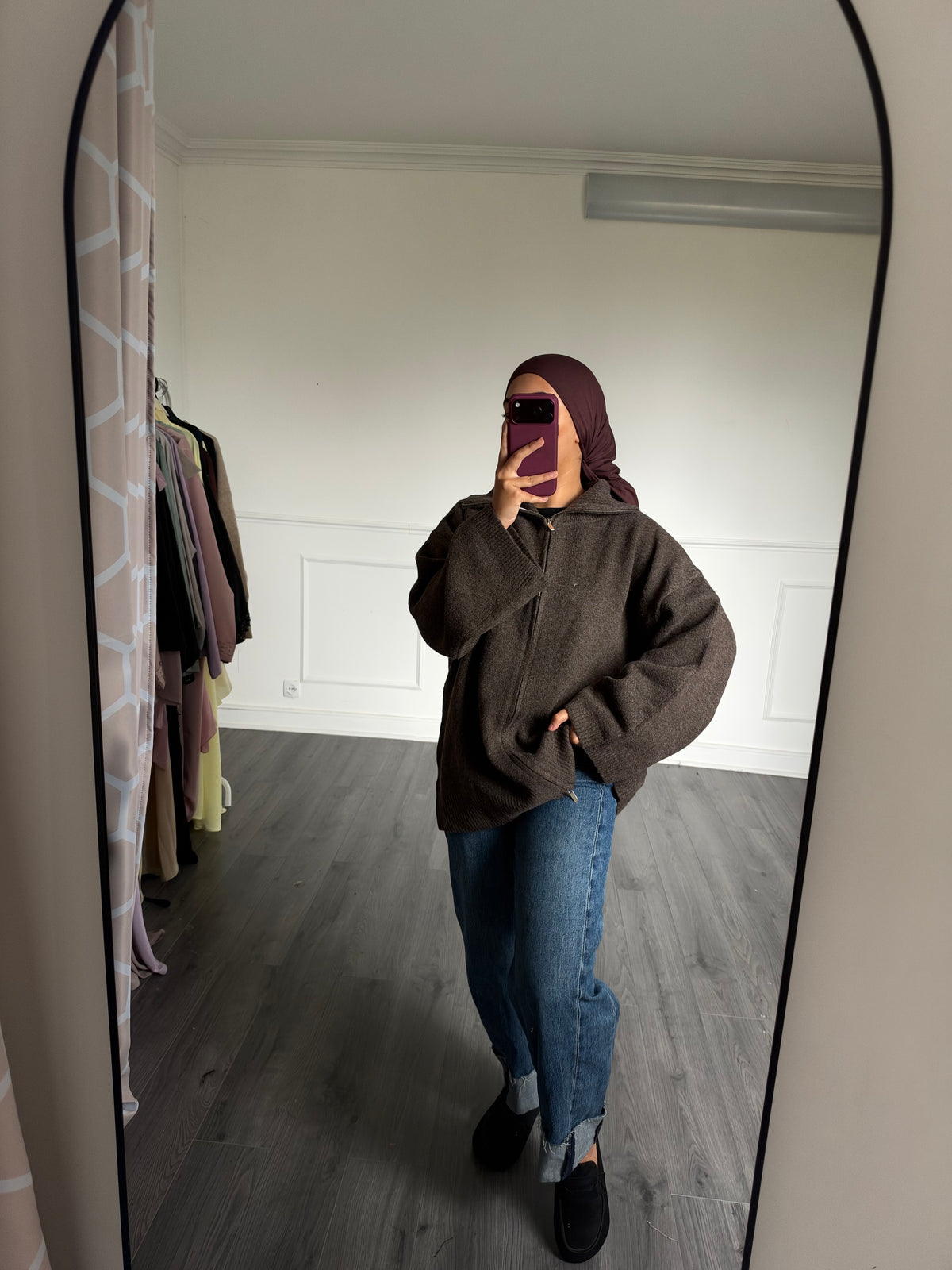 Pull Ana Marron