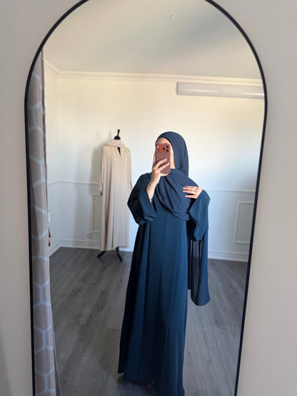 ABAYA SORAYA - Bleu canard