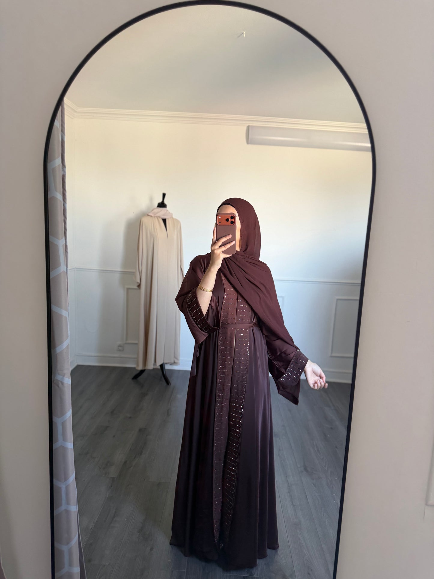 Abaya Meera Marron