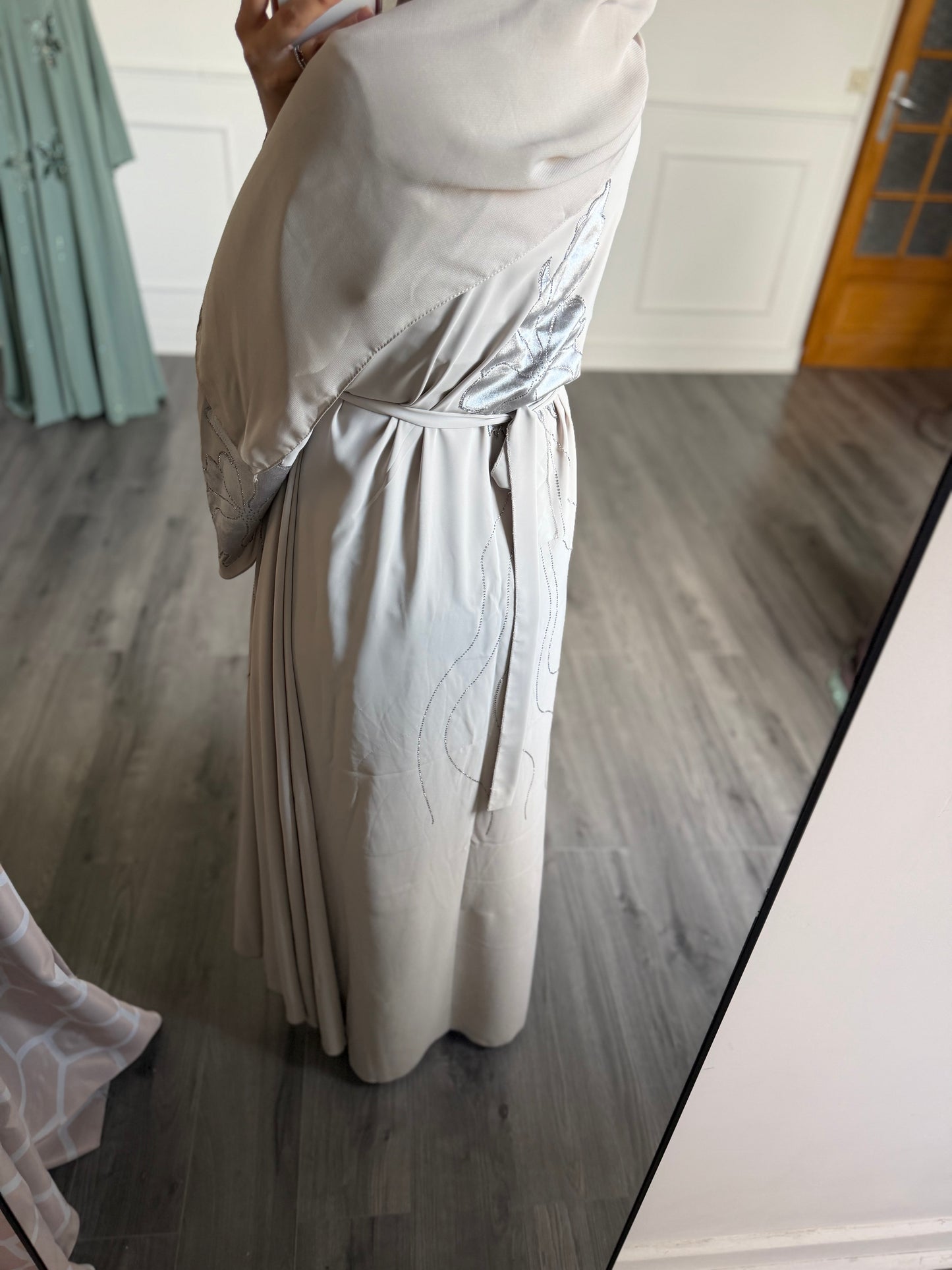 Abaya Fiza - Beige
