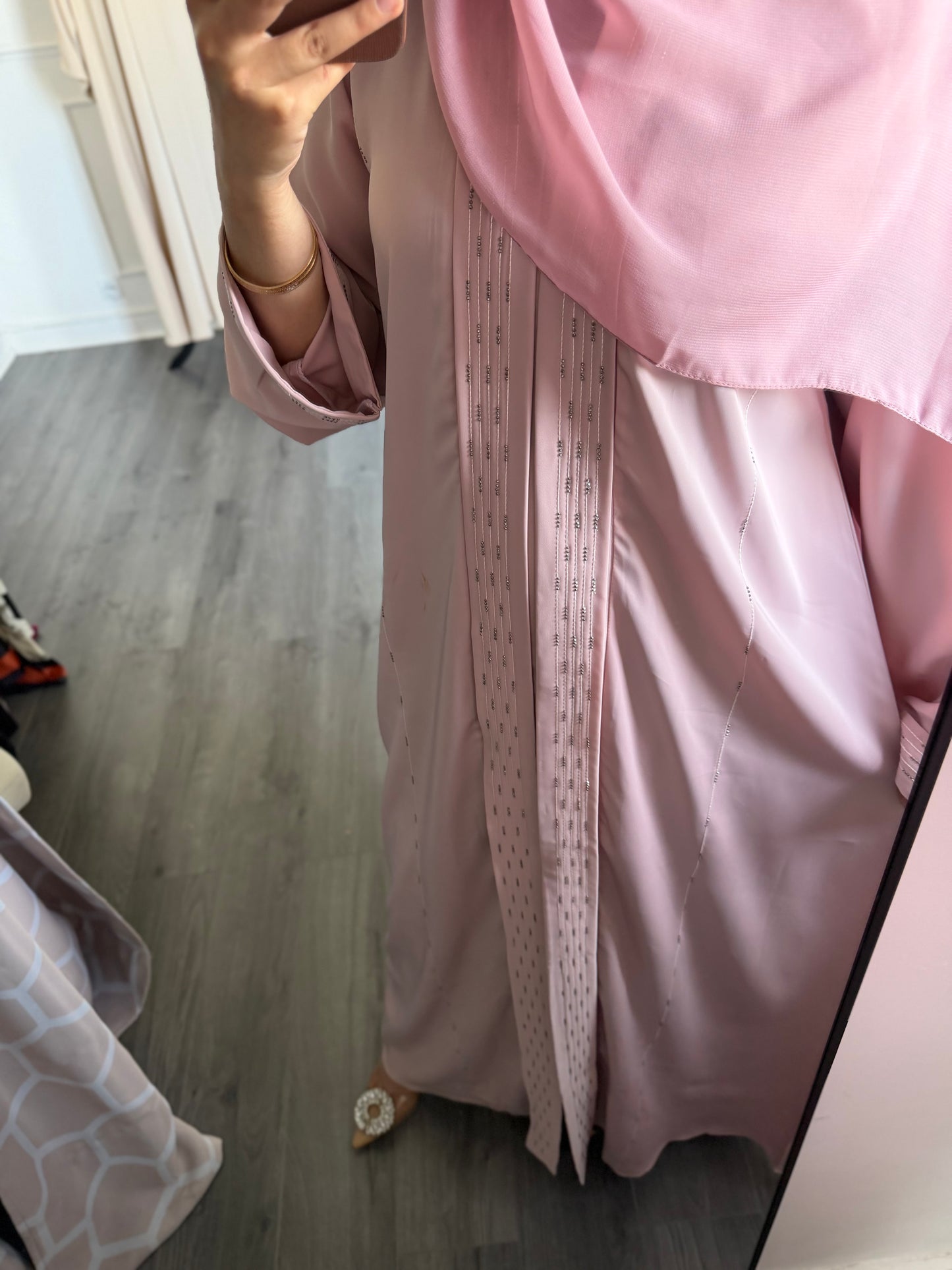 Abaya Isra - Rose