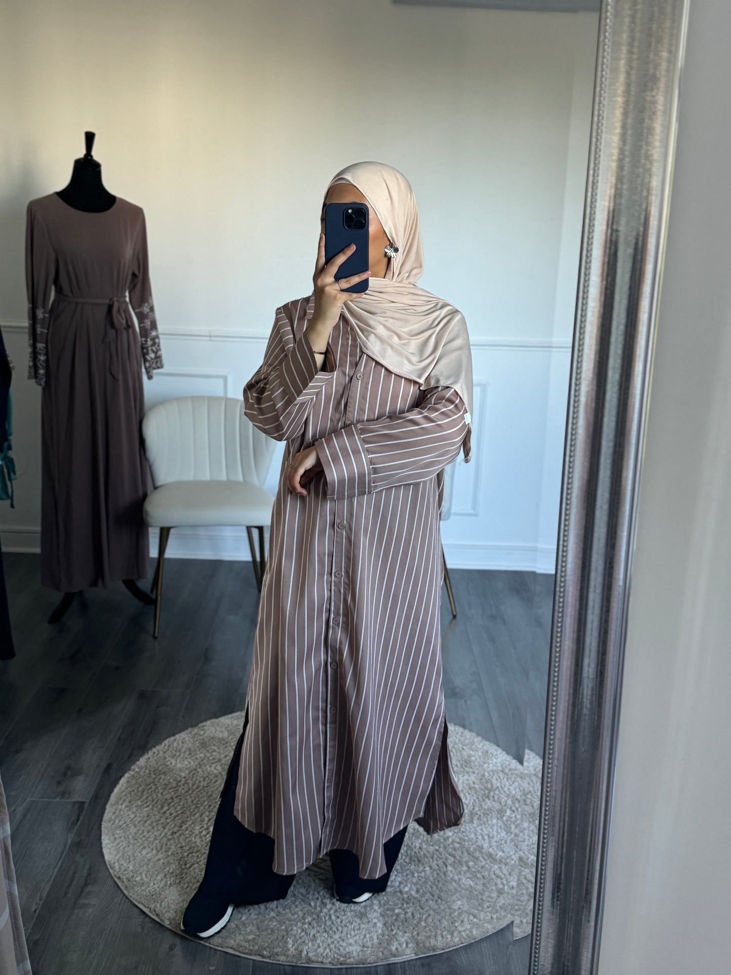 Robe Chemise Luna rose