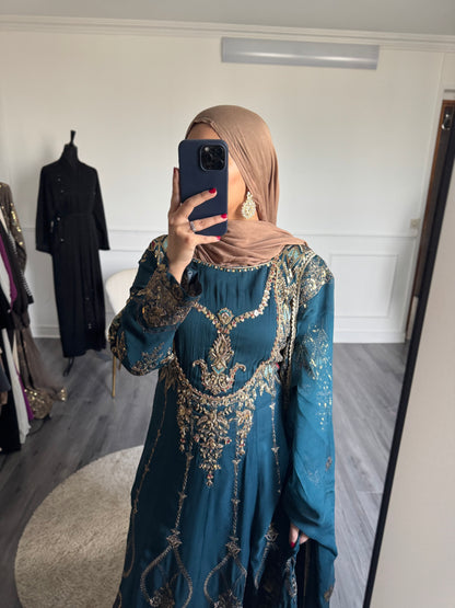 Maxi Laiba - Bleu canard