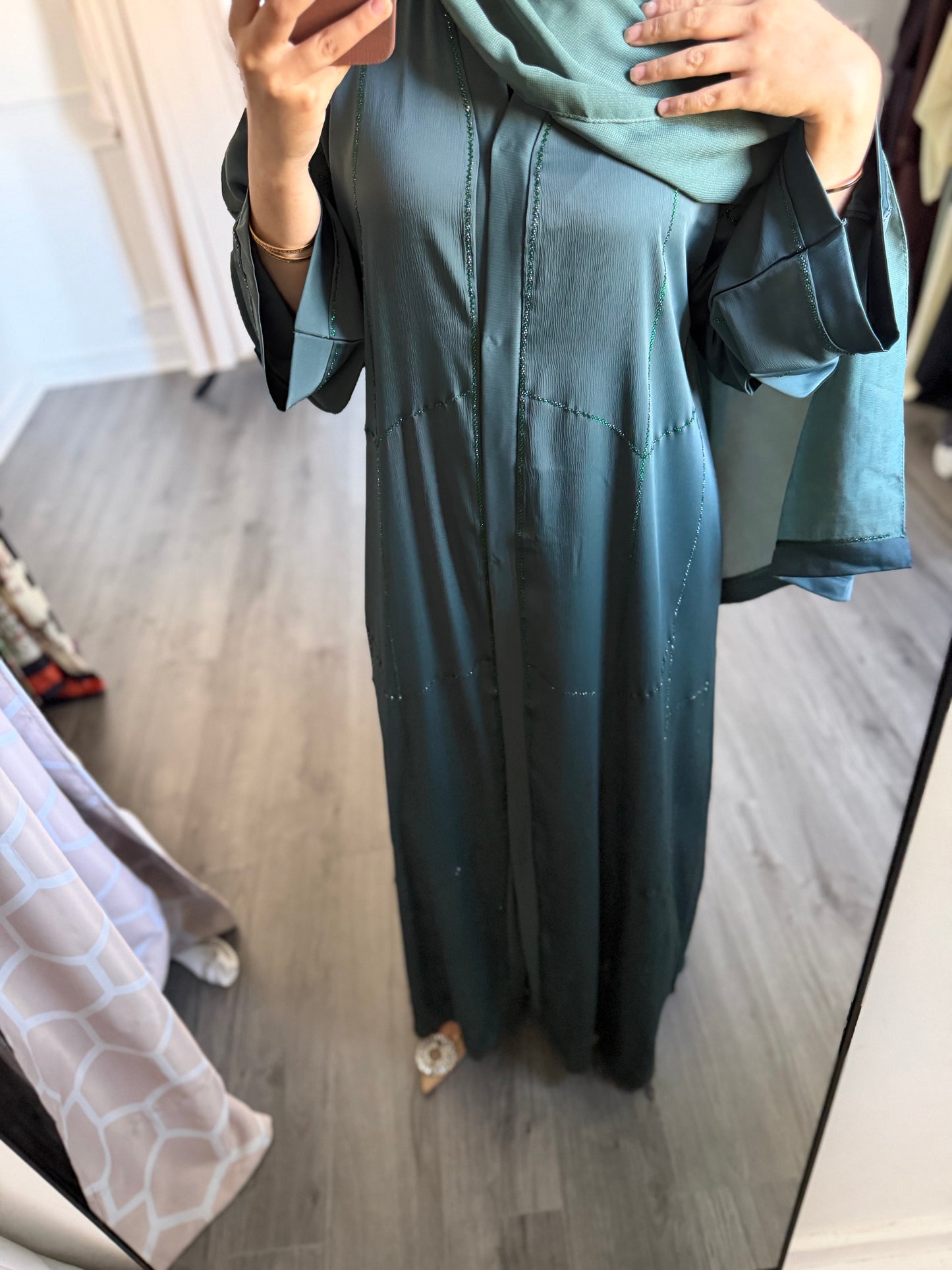 Abaya Esra Verte