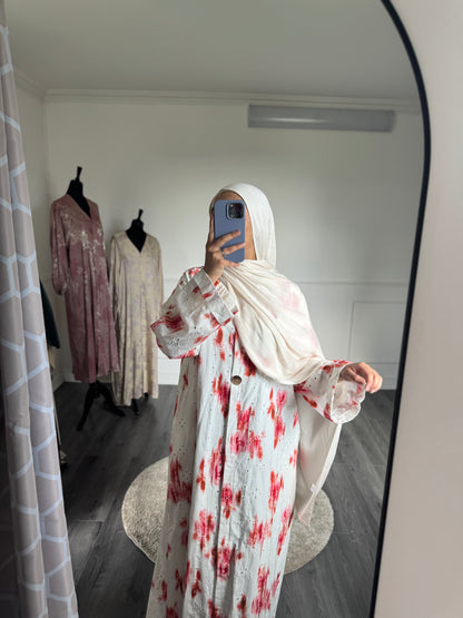 Robe Wafa rouge