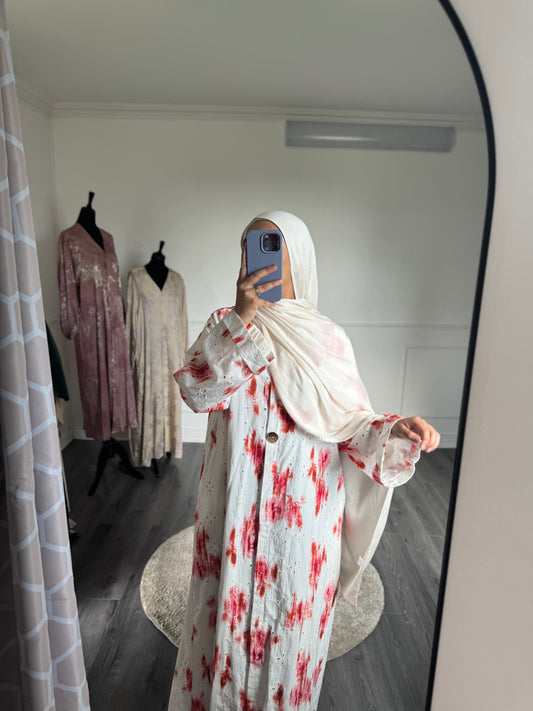 Robe Wafa rouge