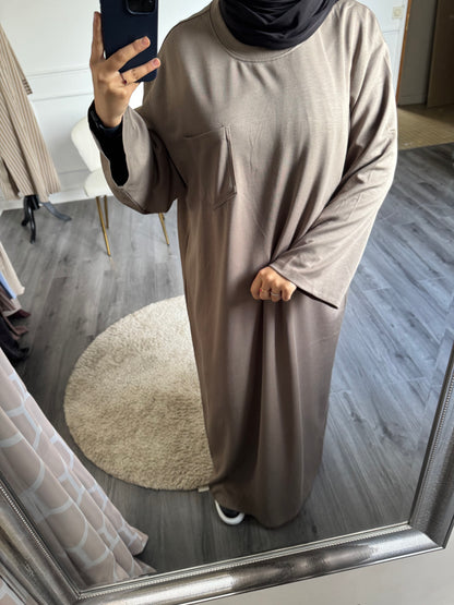 Robe Jersey - Kaki