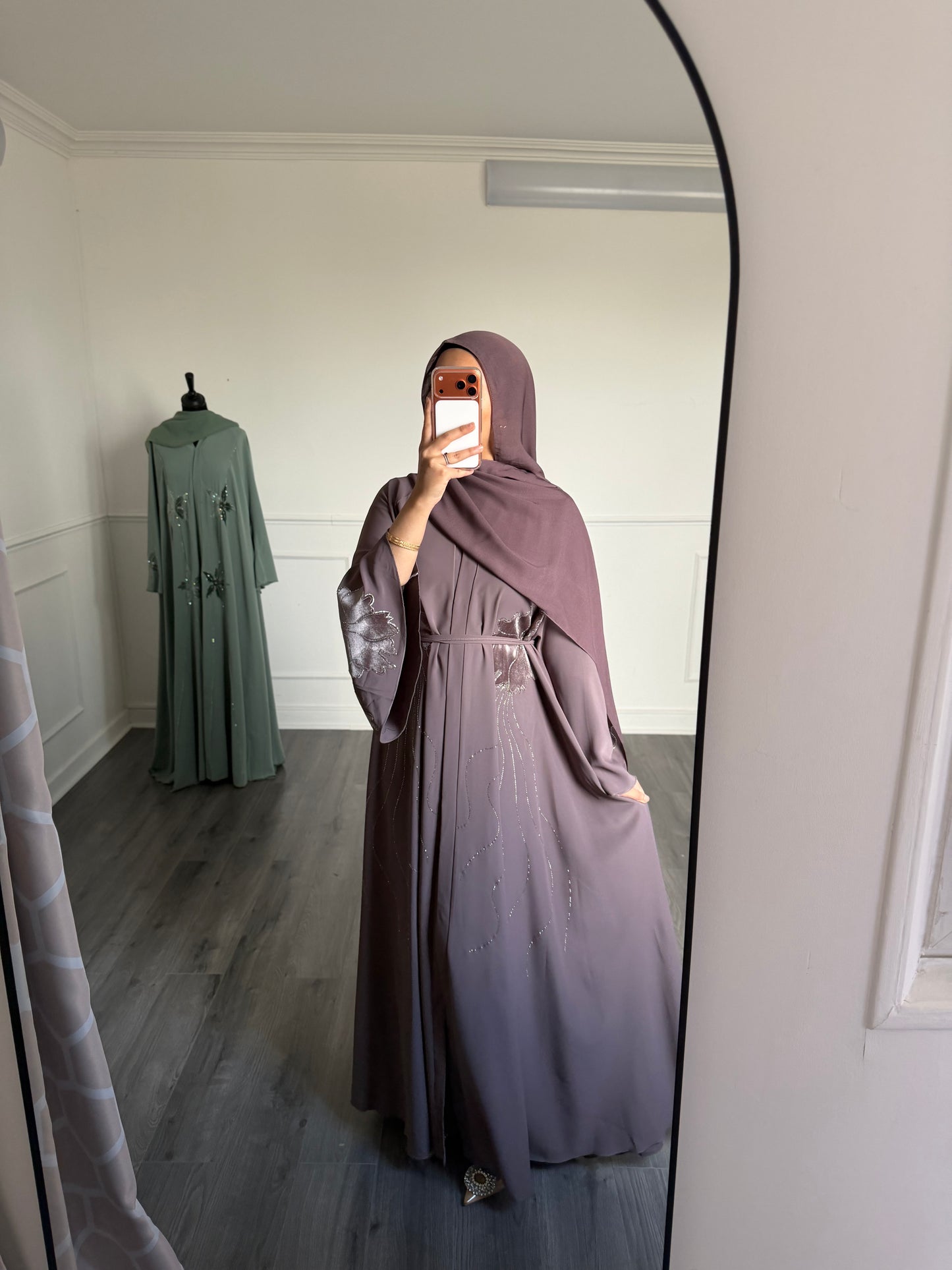 Abaya Fiza - violette