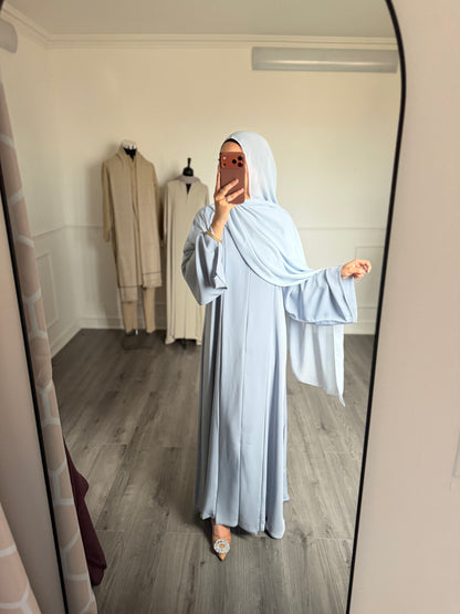 ABAYA SORAYA — bleu ciel