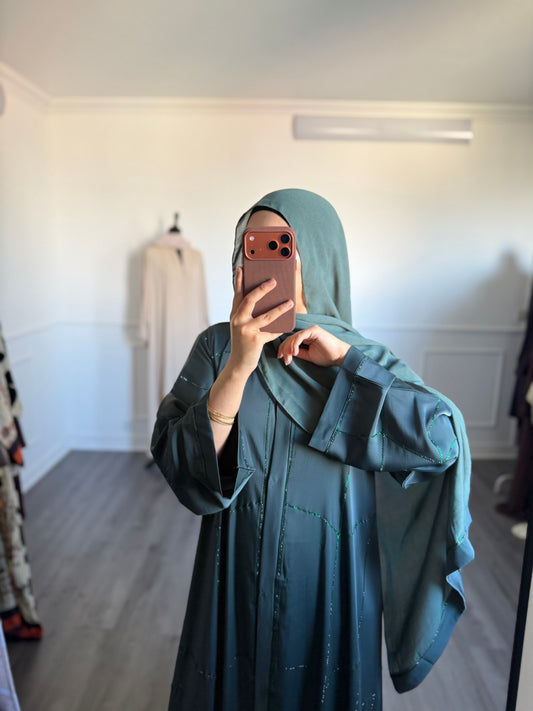 Abaya Esra Verte