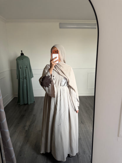 Abaya Fiza - Beige