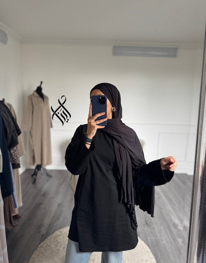 Haut oversize noir