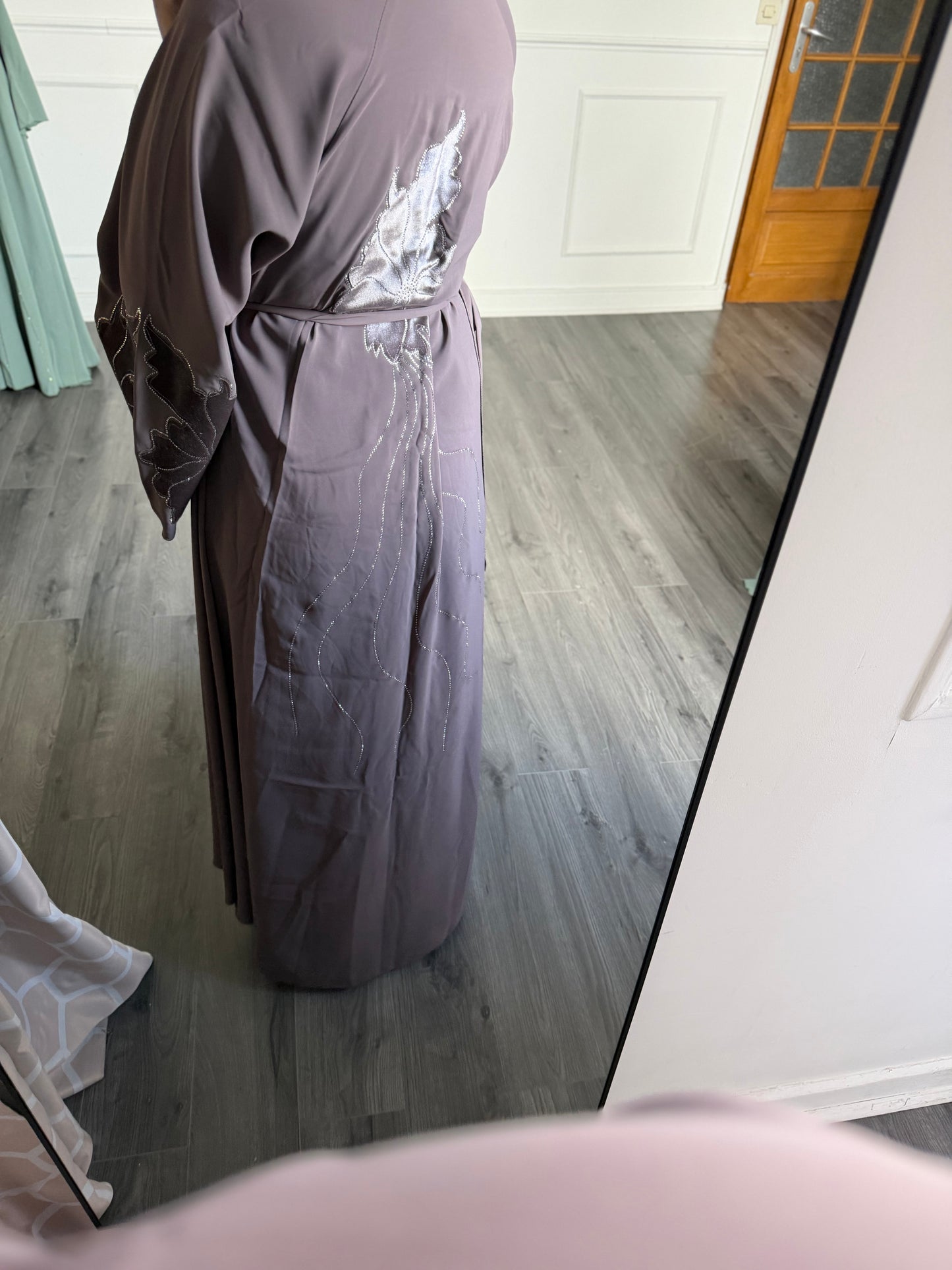 Abaya Fiza - violette