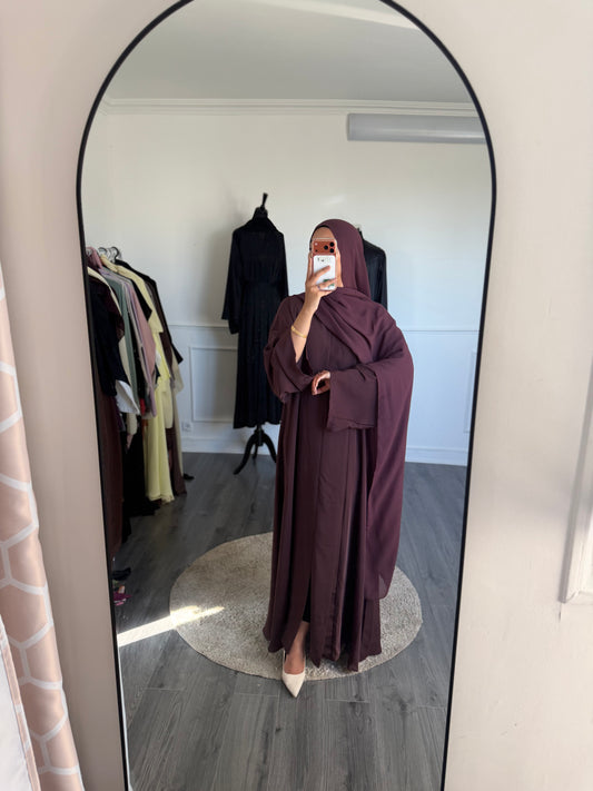 ABAYA SORAYA- Rose balais
