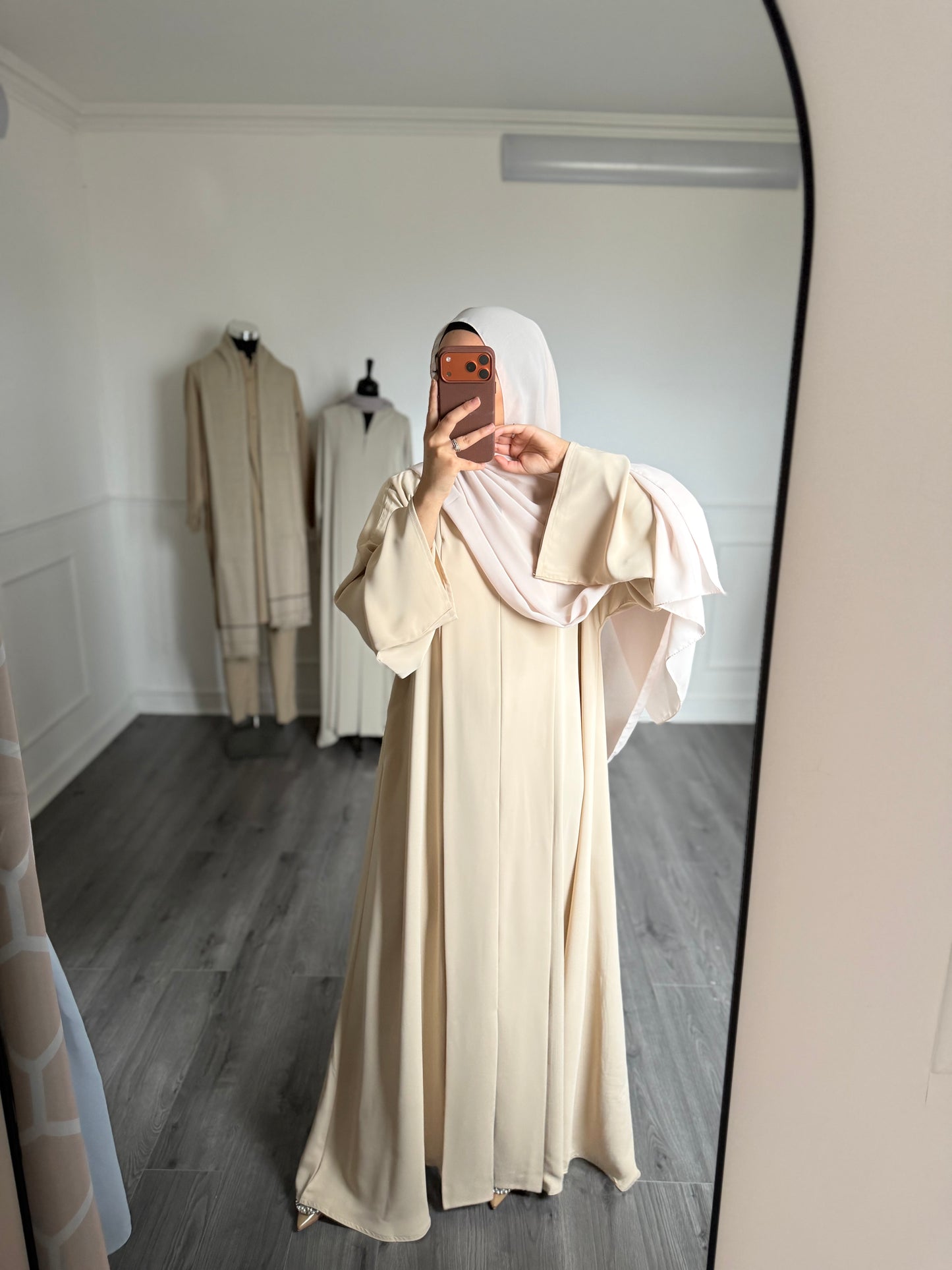 ABAYA SORAYA — beige sous ton different