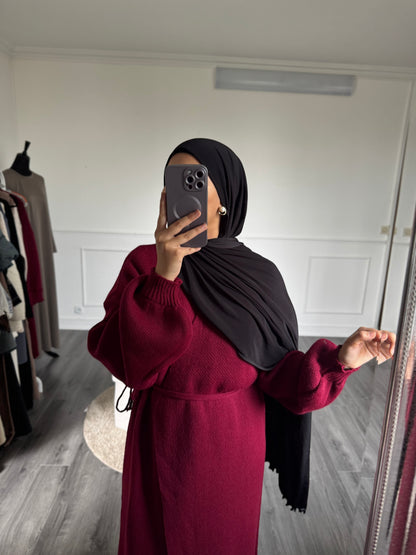 Gilet bordeaux
