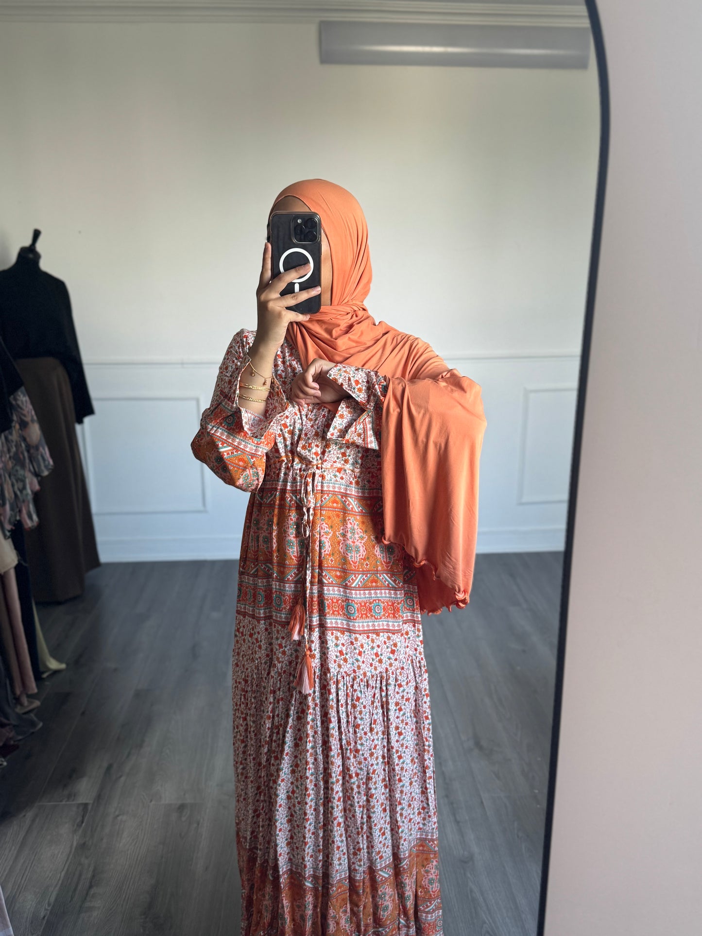 Robe orange