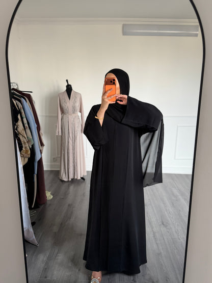 ABAYA SORAYA — Noir