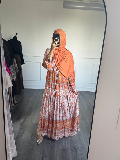 Robe orange