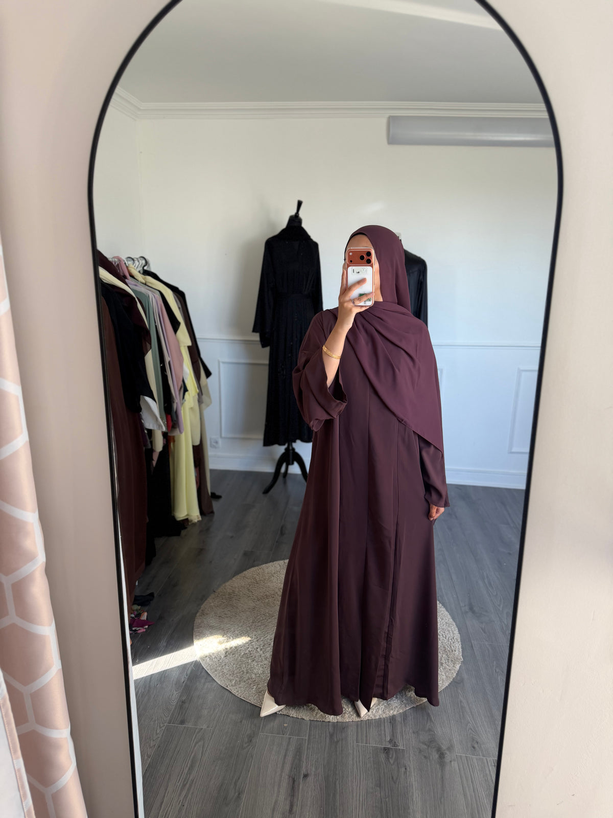 ABAYA SORAYA- Rose balais