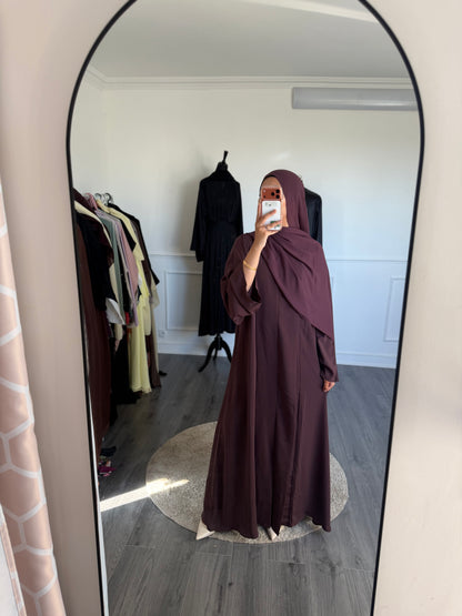 ABAYA SORAYA- Rose balais