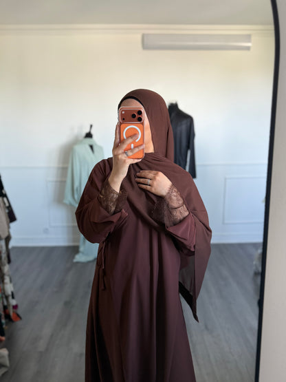 Abaya INAYA marron