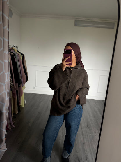 Pull Ana Marron