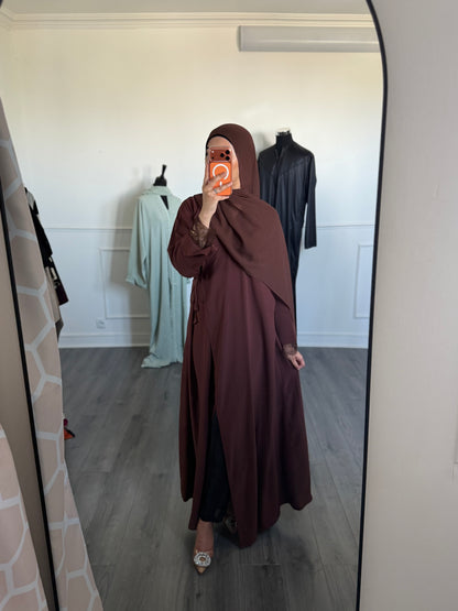 Abaya INAYA marron