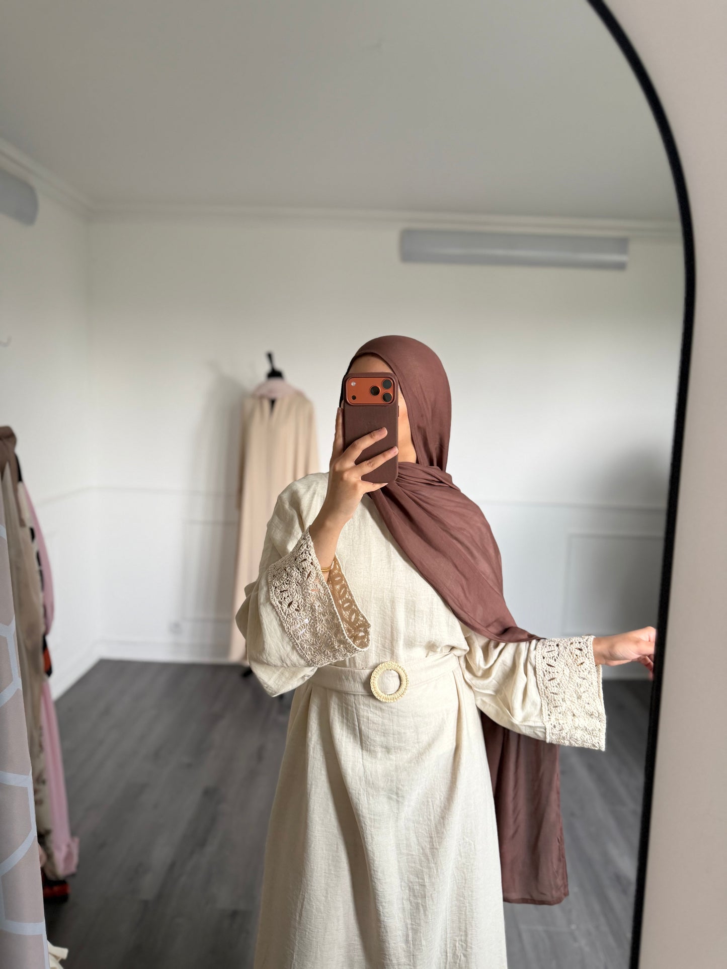 Robe beige