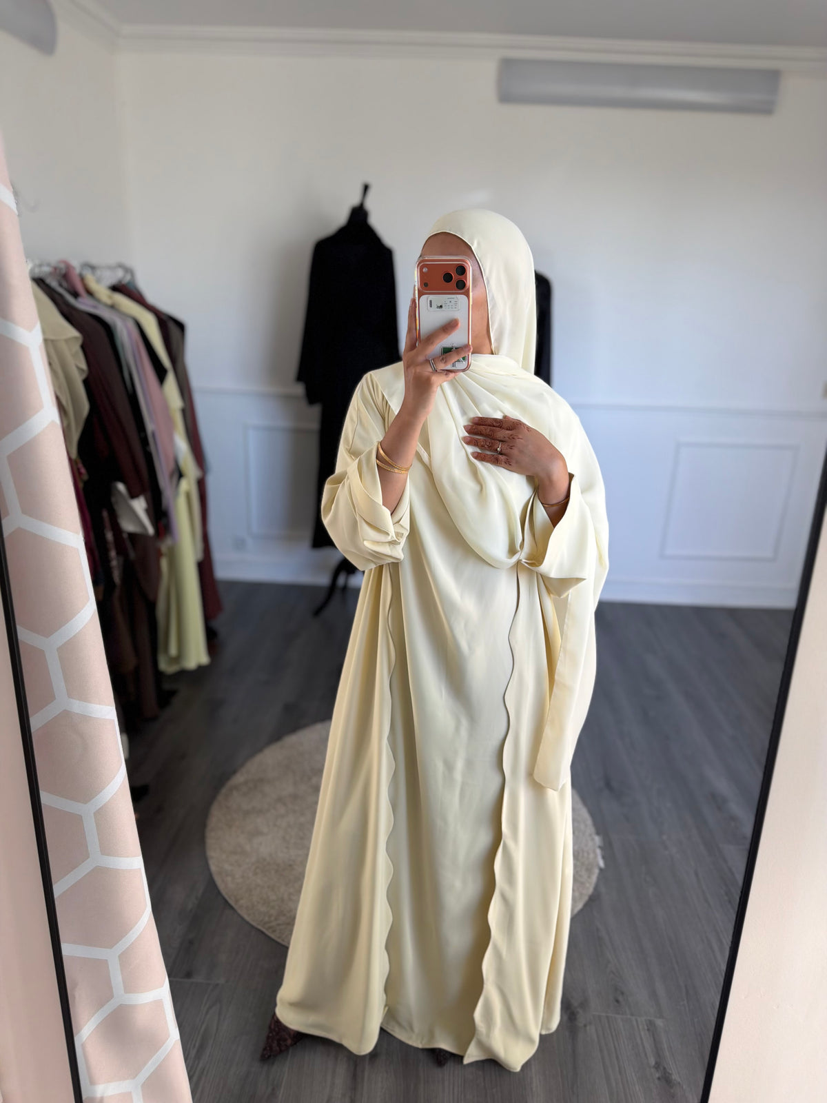 Abaya Duri Jaune