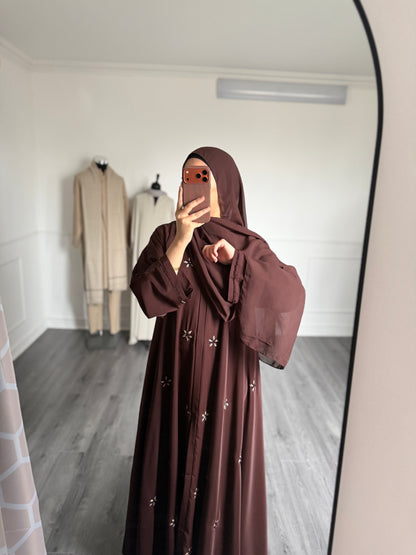Abaya Emma - Marron