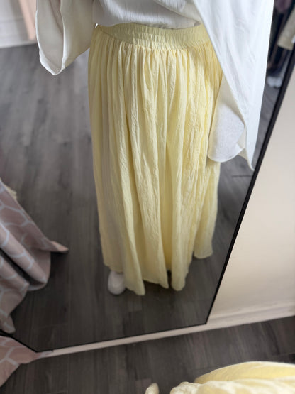 Jupe jaune