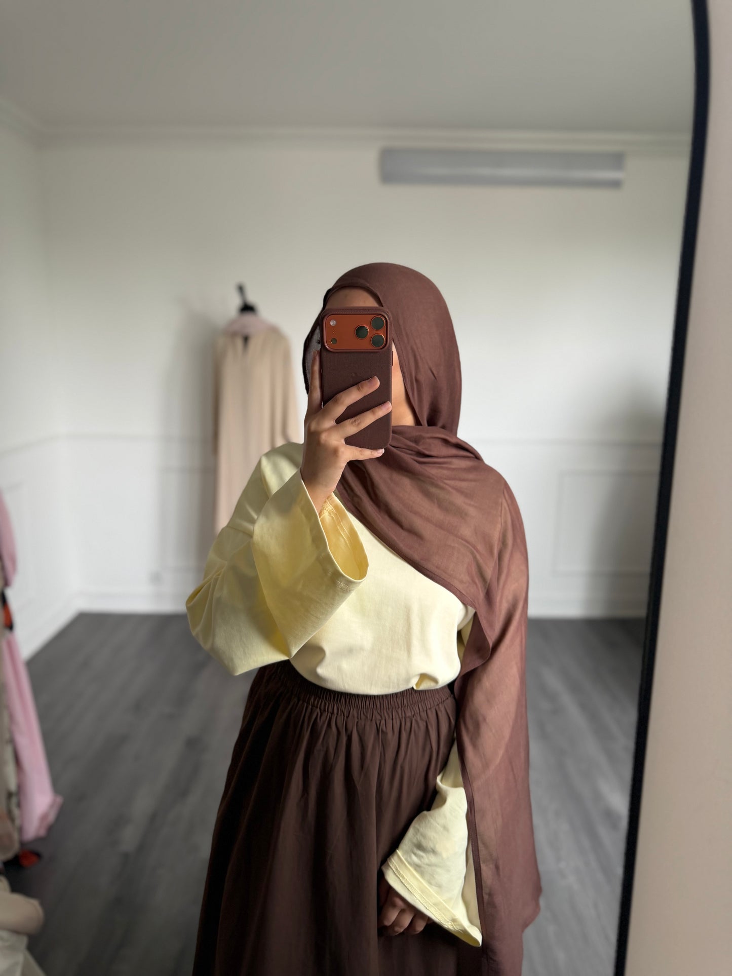 Haut oversize jaune