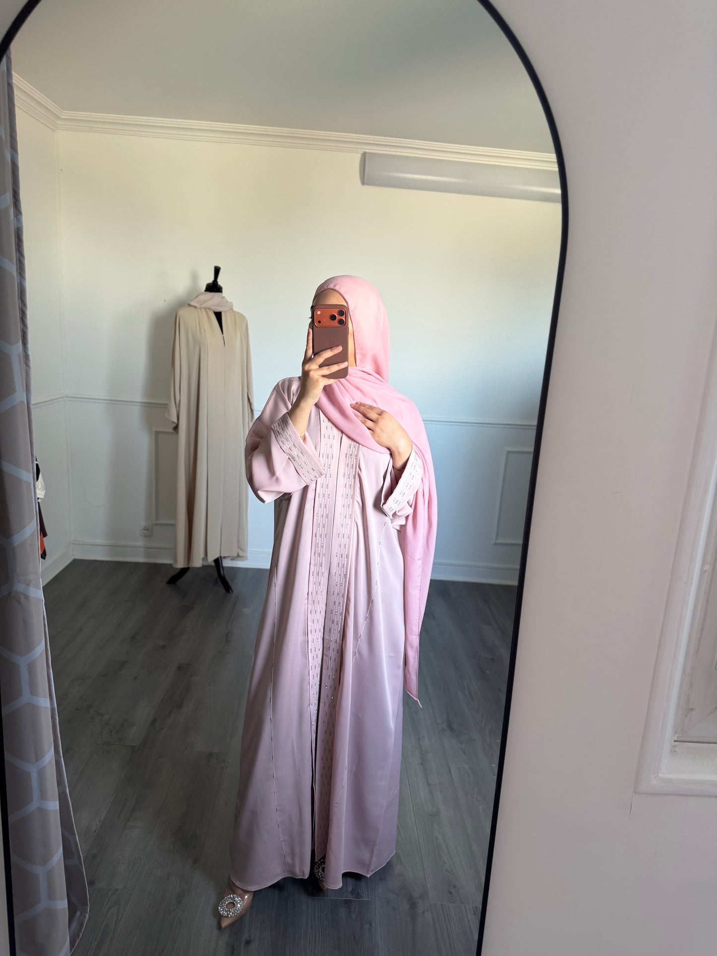 Abaya Isra - Rose