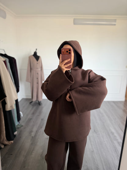 Ensemble marron cosy