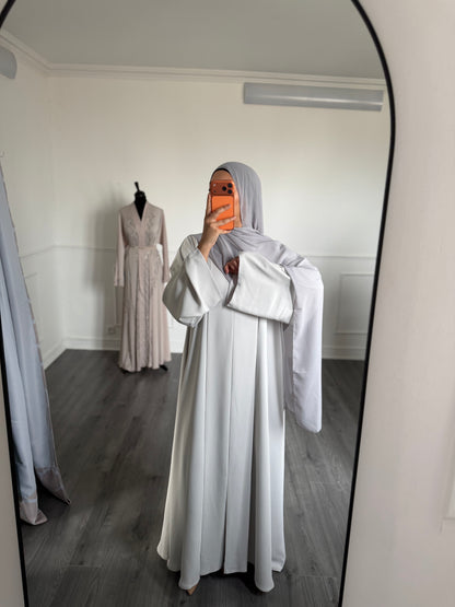 ABAYA SORAYA — Gris clair