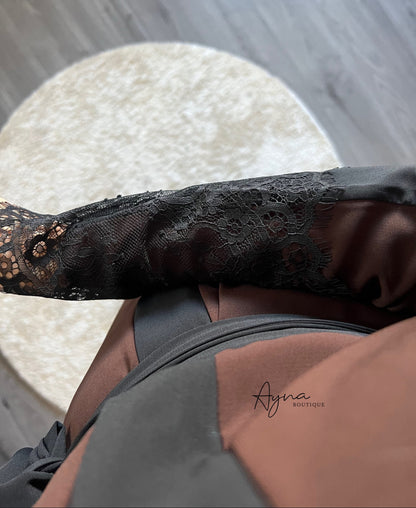 Abaya Hayat - Marron