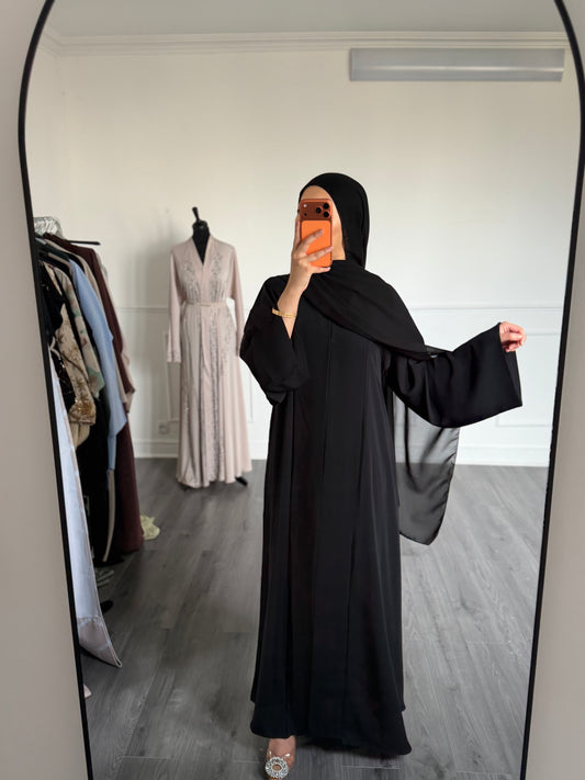 ABAYA SORAYA — Noir