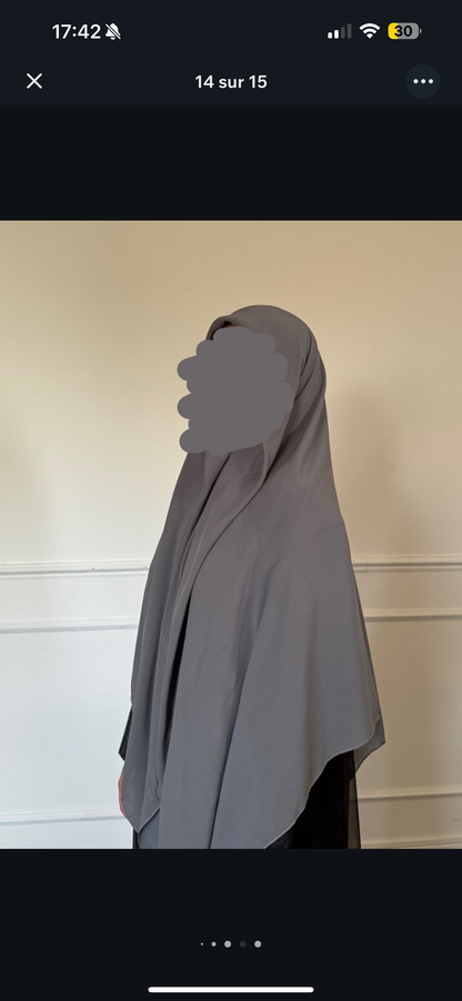 Voile carré mousseline égyptienne