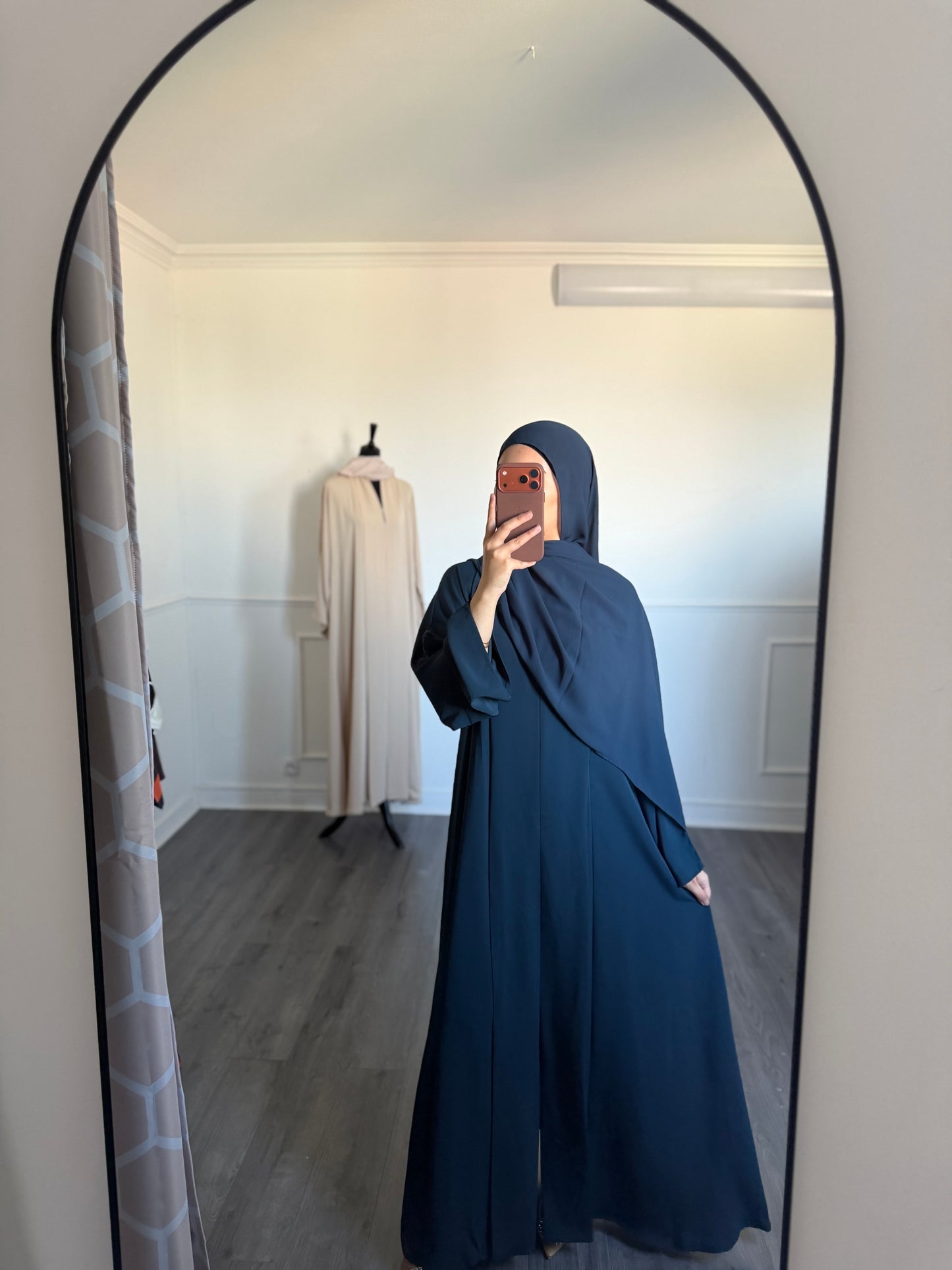 ABAYA SORAYA - Bleu canard