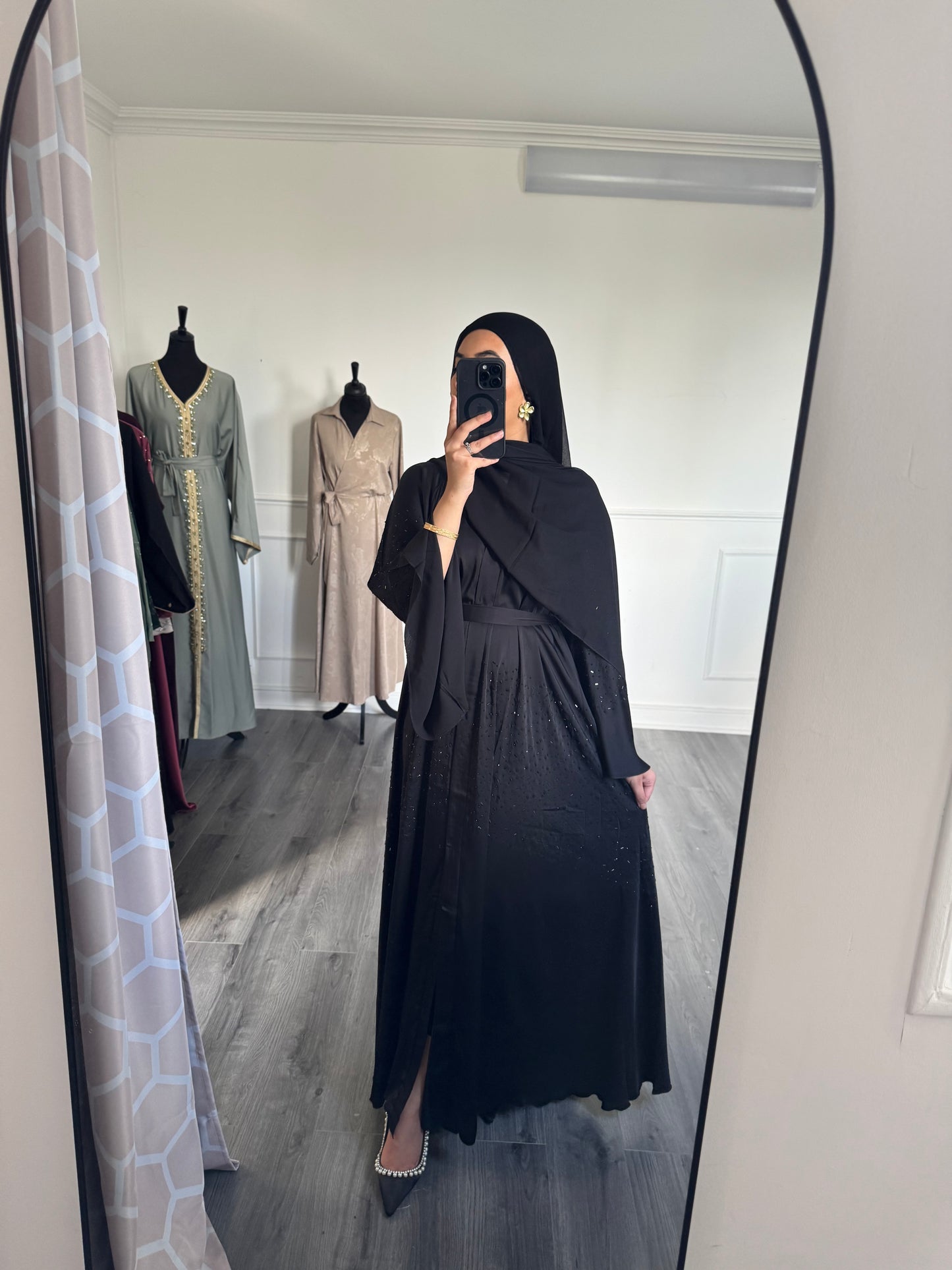 Abaya Luna à strass
