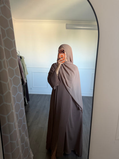 ABAYA SORAYA - cappuccino
