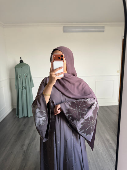 Abaya Fiza - violette