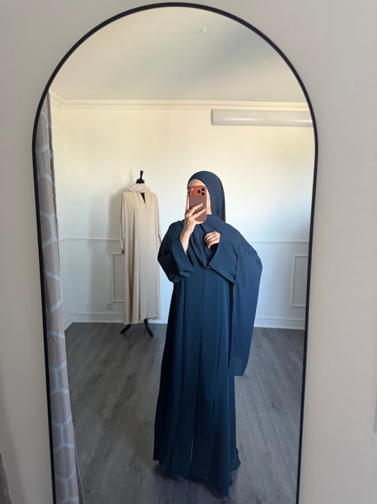ABAYA SORAYA - Bleu canard