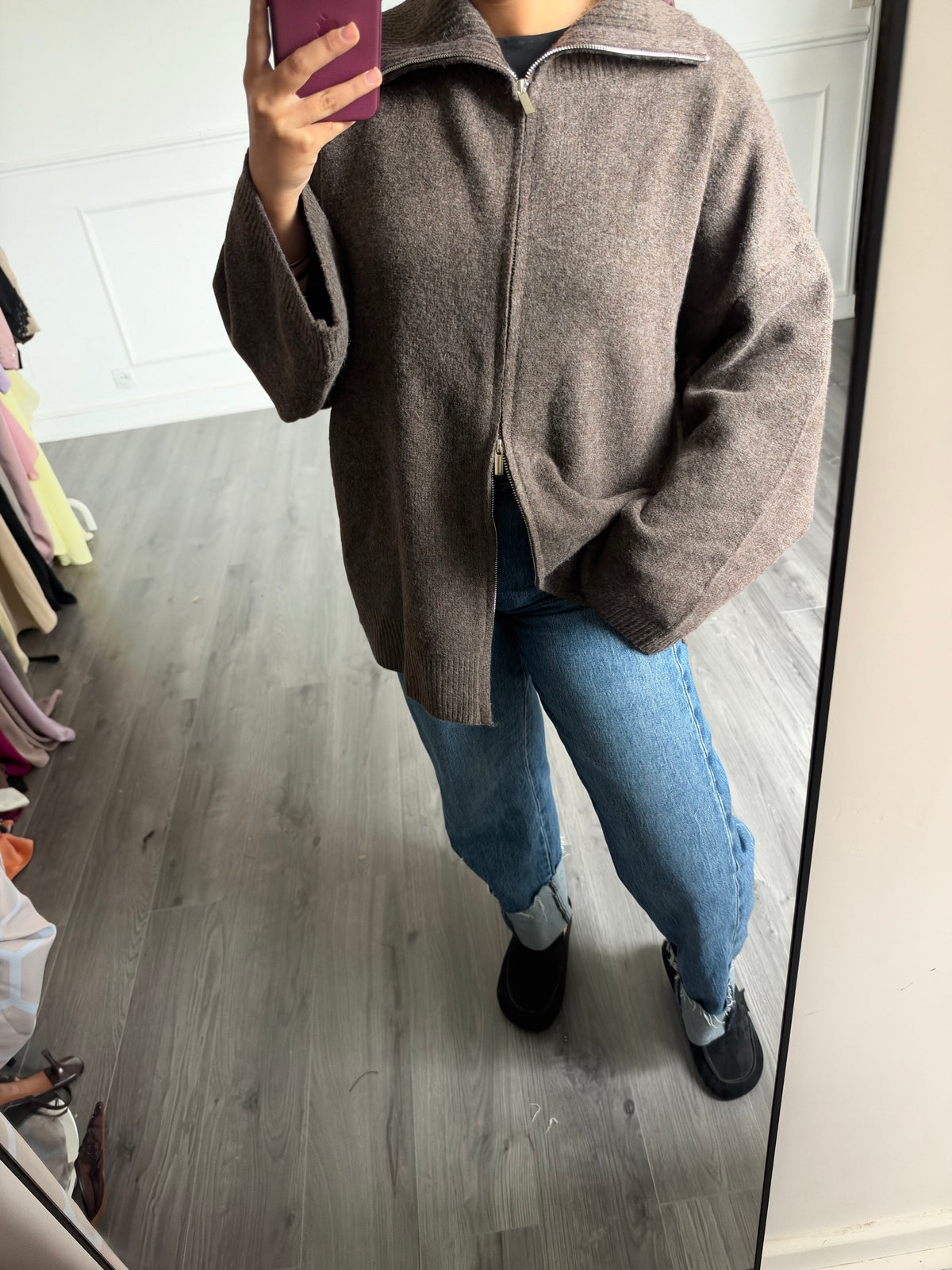 Pull Ana Marron