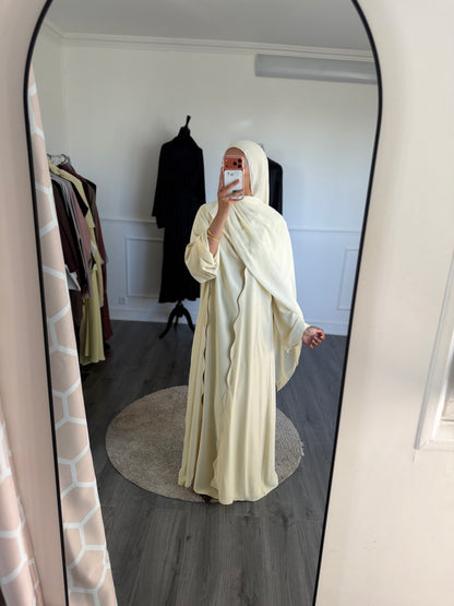 Abaya Duri Jaune