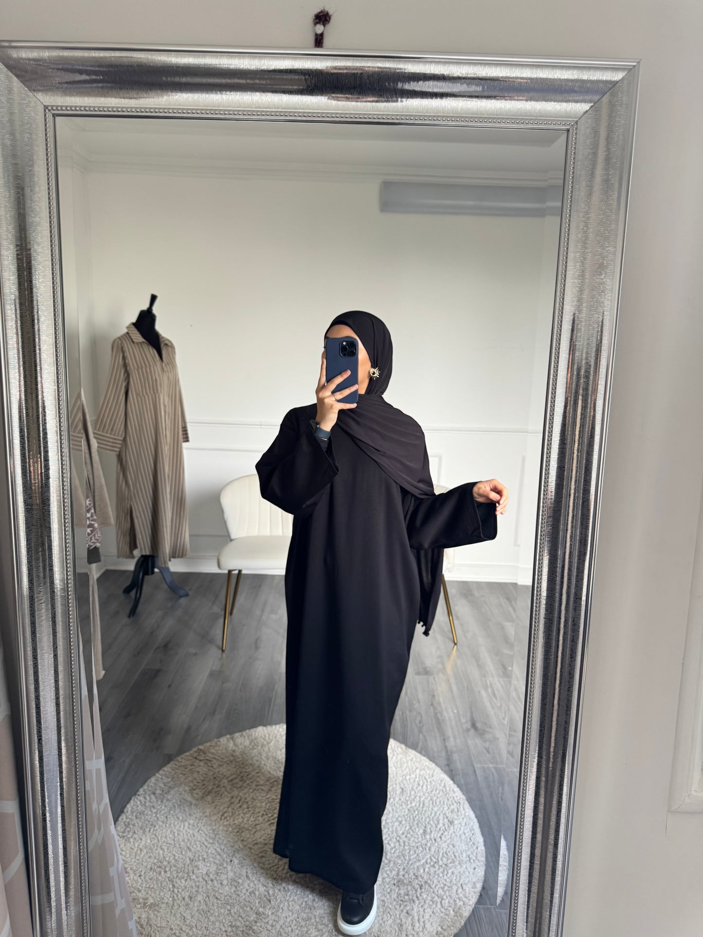Robe Jersey Noir
